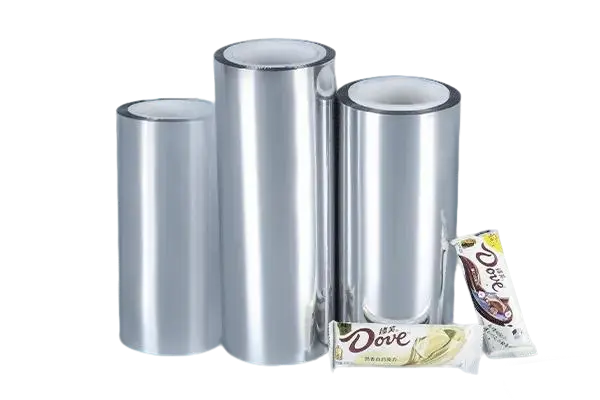 BOPP metallized film production supported by high-speed vacuum metallizing machines for packaging and labeling industries.