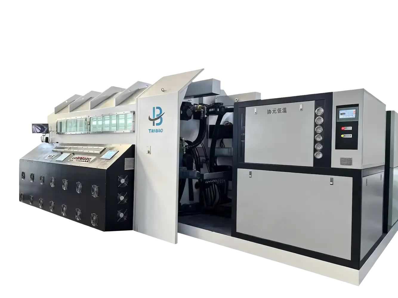 FULLYAUTOMATIC SUSPENSION VACUUM COATING MACHINE