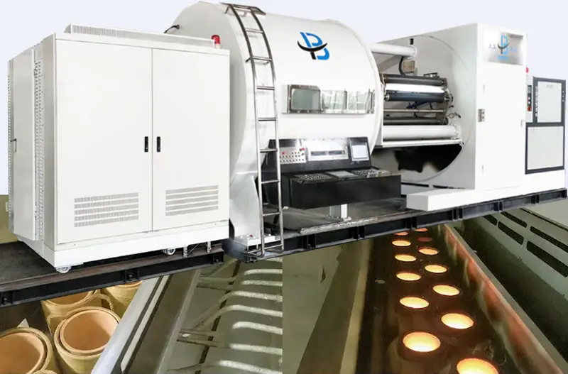 Induction Heating Vacuum Metallized Machine