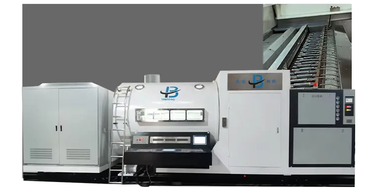 Aluminum paper vacuum metallized machine