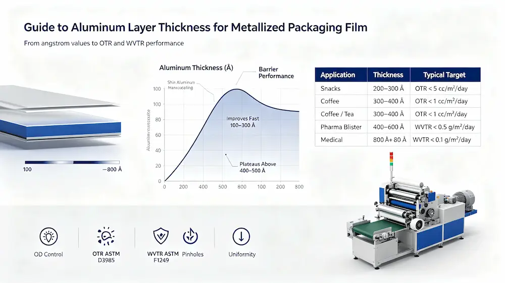 Guidelines for the Thickness of Metallized Aluminum Layers