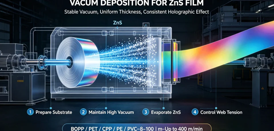 Zinc Sulfide Coating in Holographic Films (1)