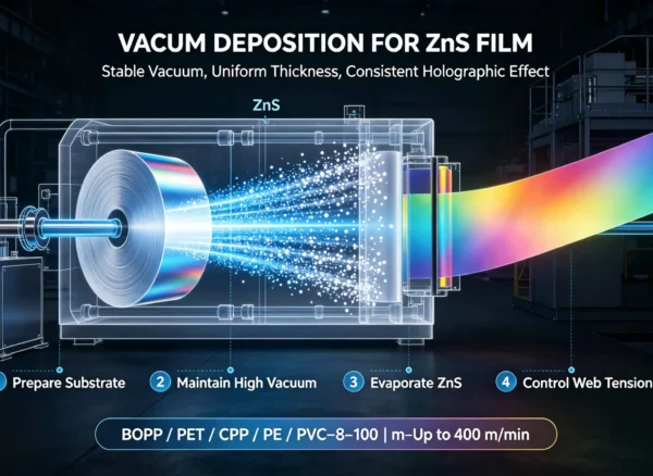 Zinc Sulfide Coating in Holographic Films (1) Zinc Sulfide Coating in Holographic Films (1)