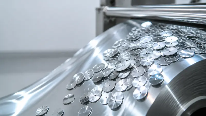 circle sequin production