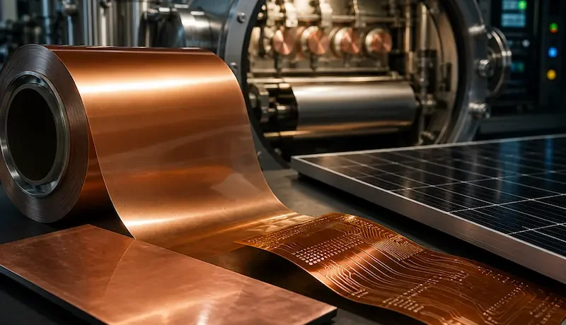 copper-coated film